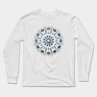 Messy Paint Job Mandala Long Sleeve T-Shirt